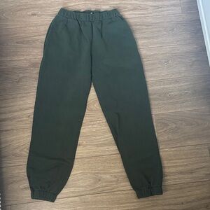 Brandy Melville Dark Green Joggers